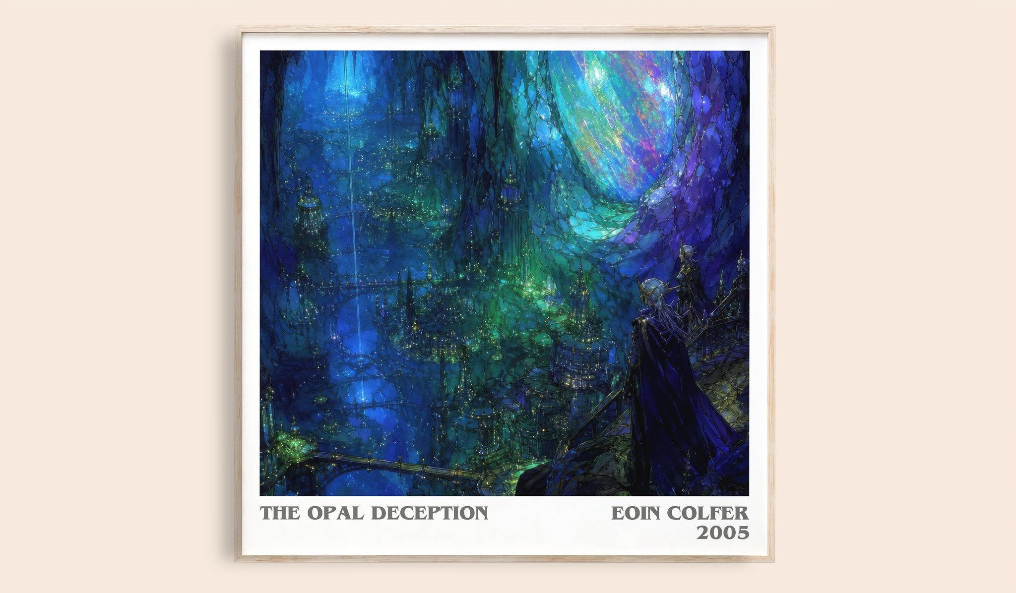 The Opal Deception Literary Art Print by Eoin Colfer
