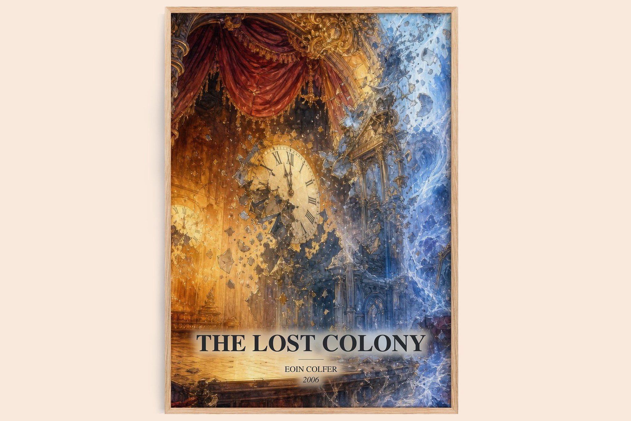 The Lost Colony Book Watercolour Illustration by Eoin Colfer