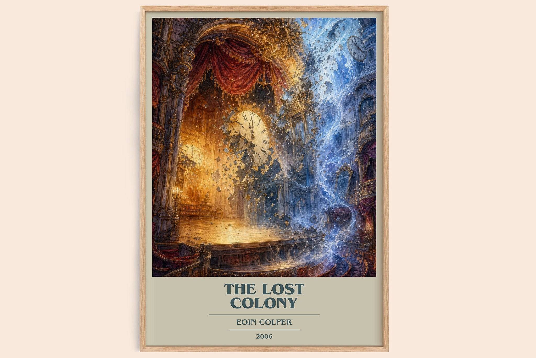 The Lost Colony Book Cover Poster by Eoin Colfer