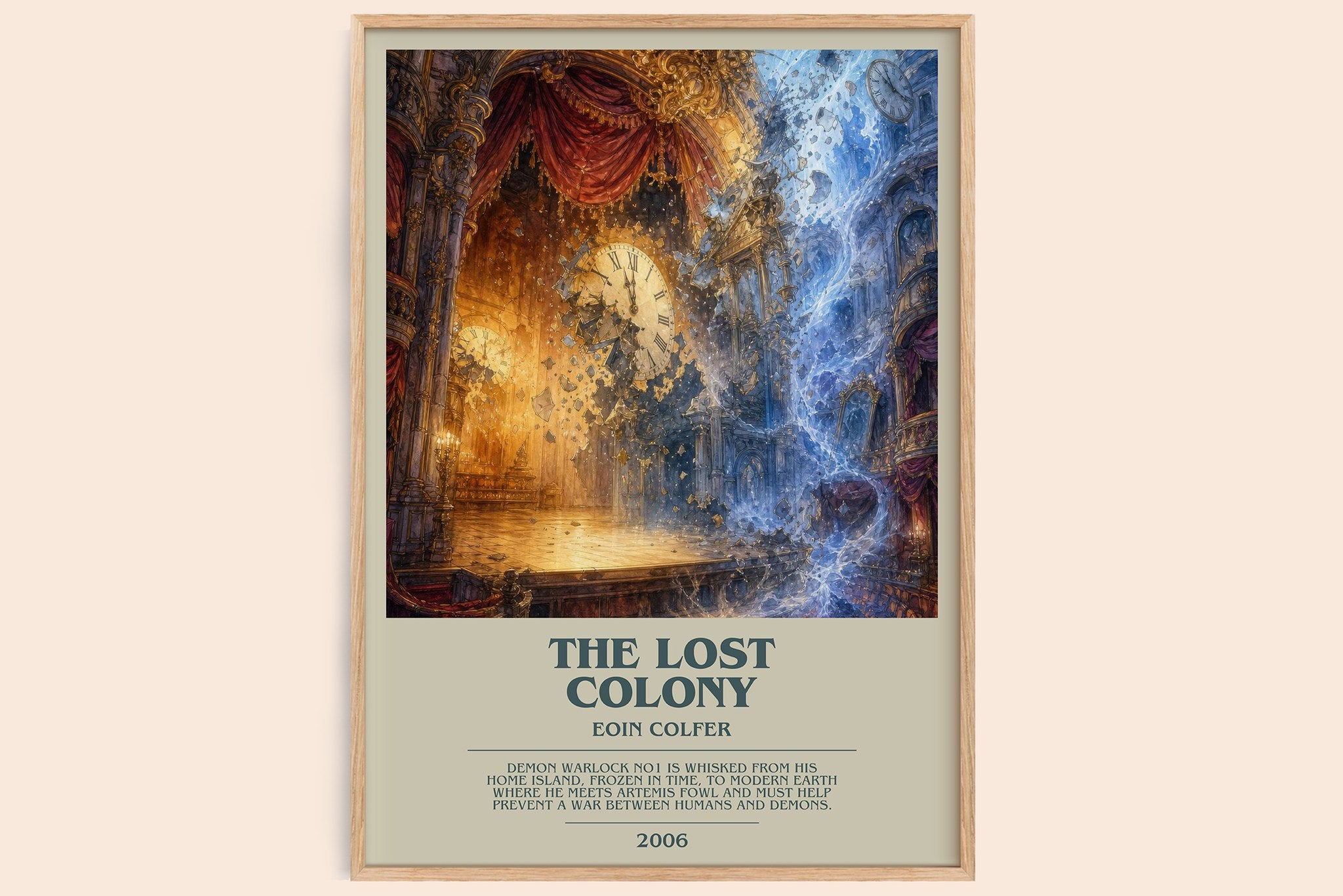 The Lost Colony Bookish Wall Art by Eoin Colfer