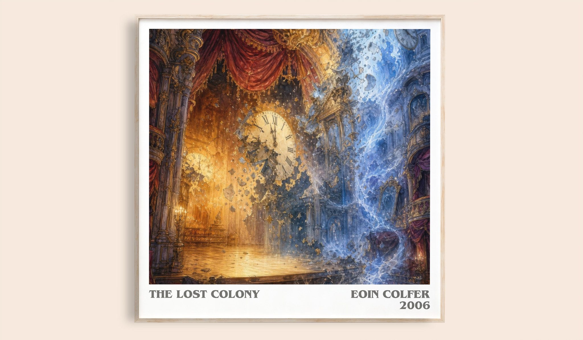 The Lost Colony Literary Art Print by Eoin Colfer