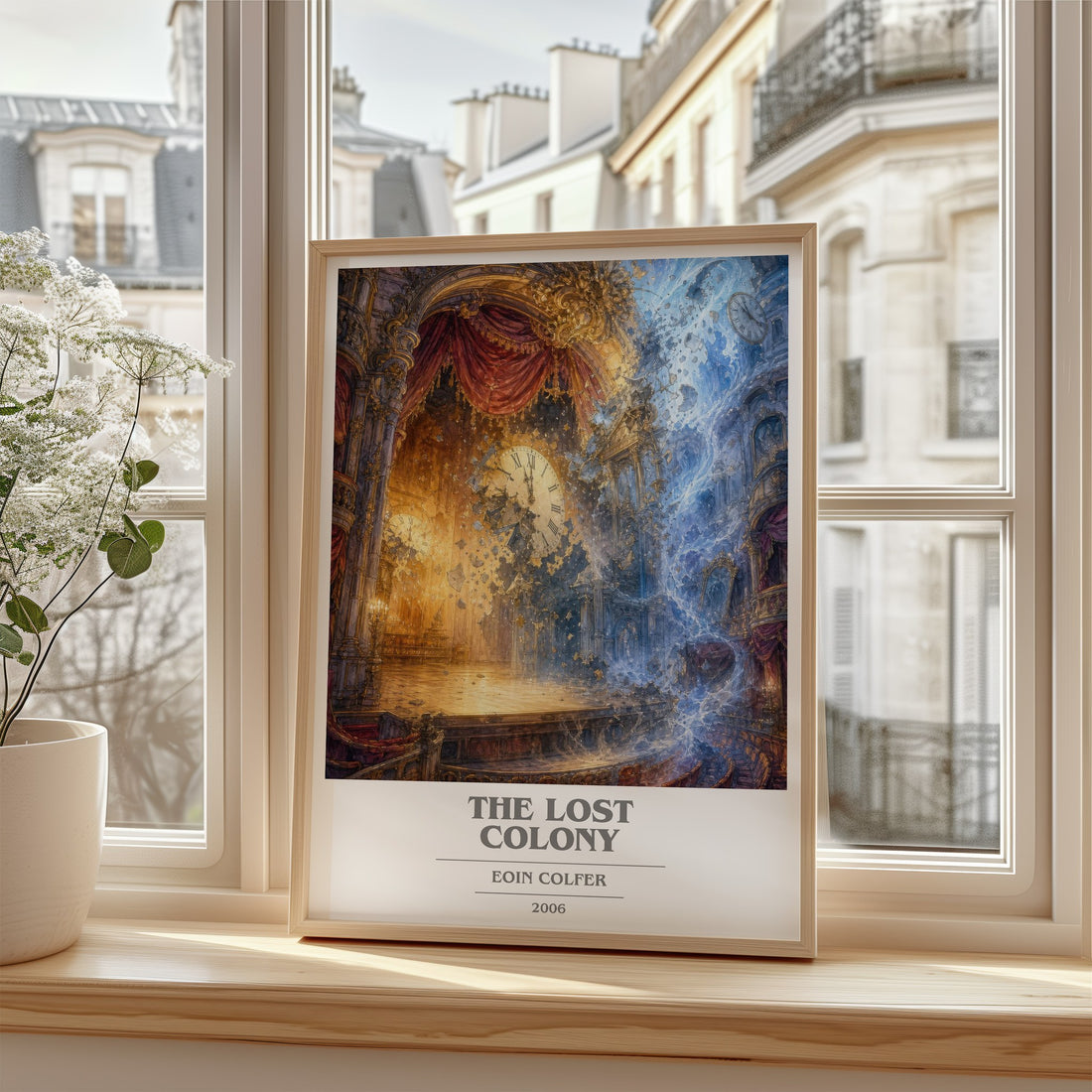 The Lost Colony book cover poster colour and style options – Eoin Colfer book art