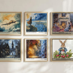 The Lost Colony literary art print colour and style options – Eoin Colfer book art
