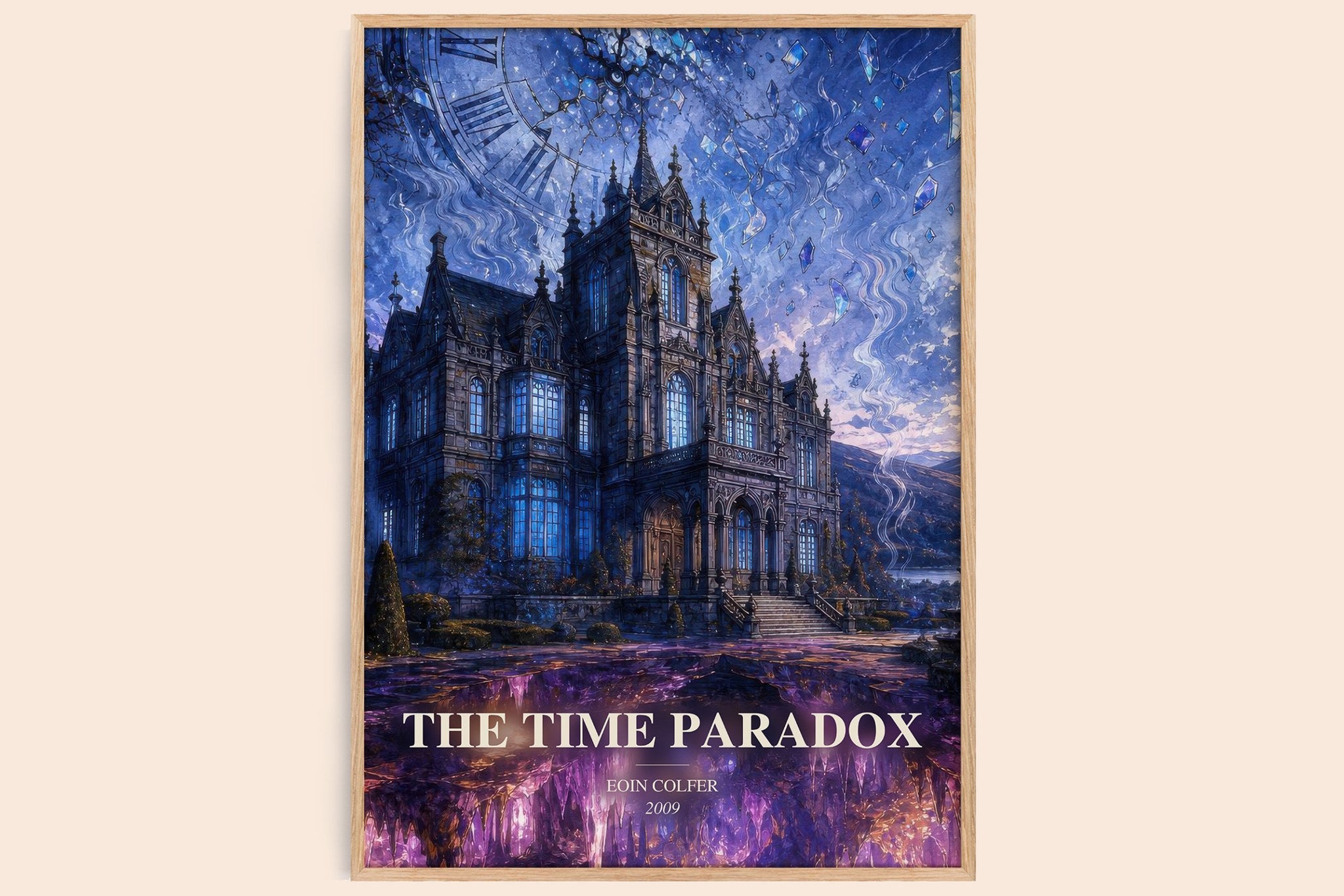 The Time Paradox Book Watercolour Illustration by Eoin Colfer