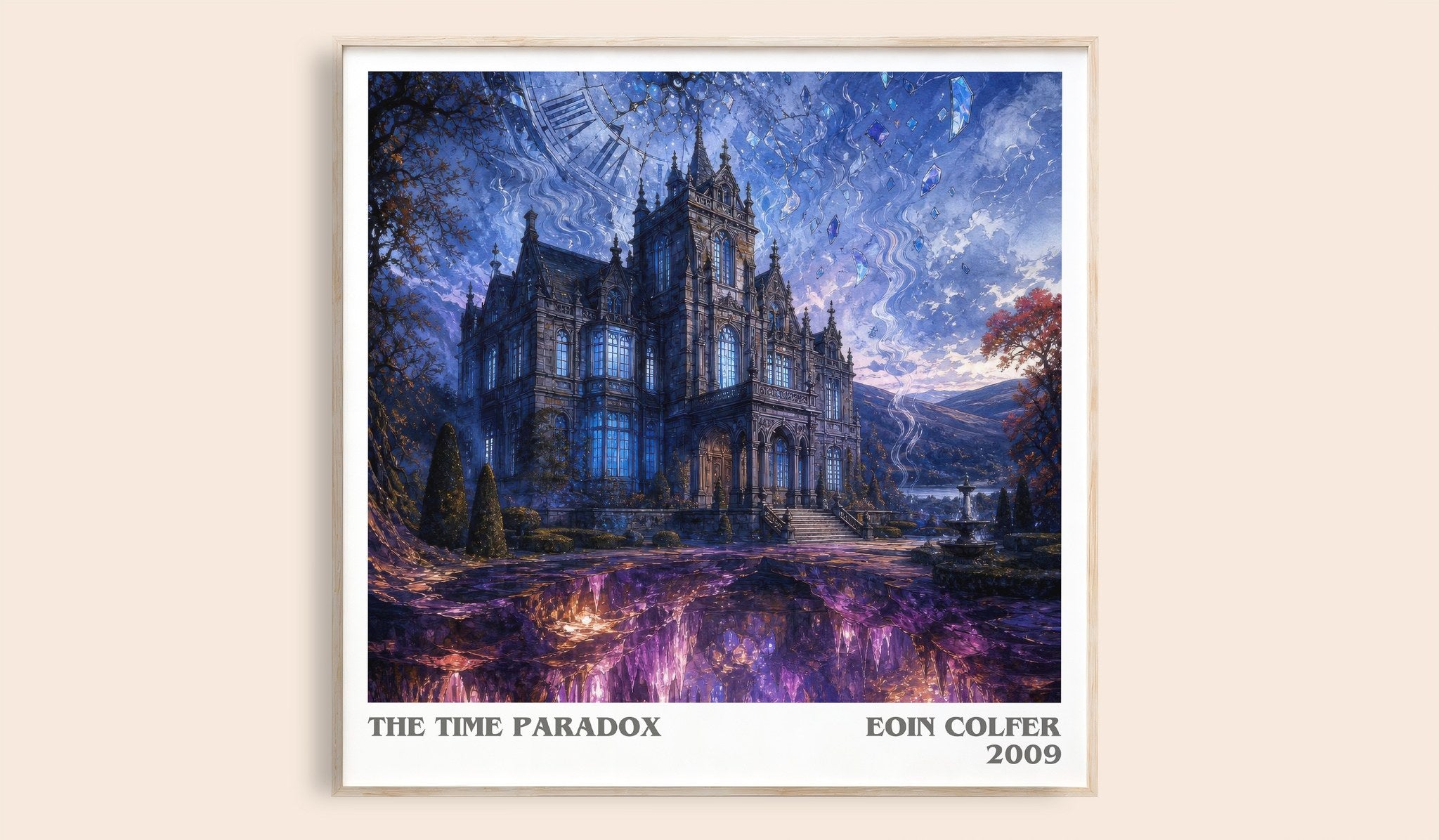 The Time Paradox Literary Art Print by Eoin Colfer