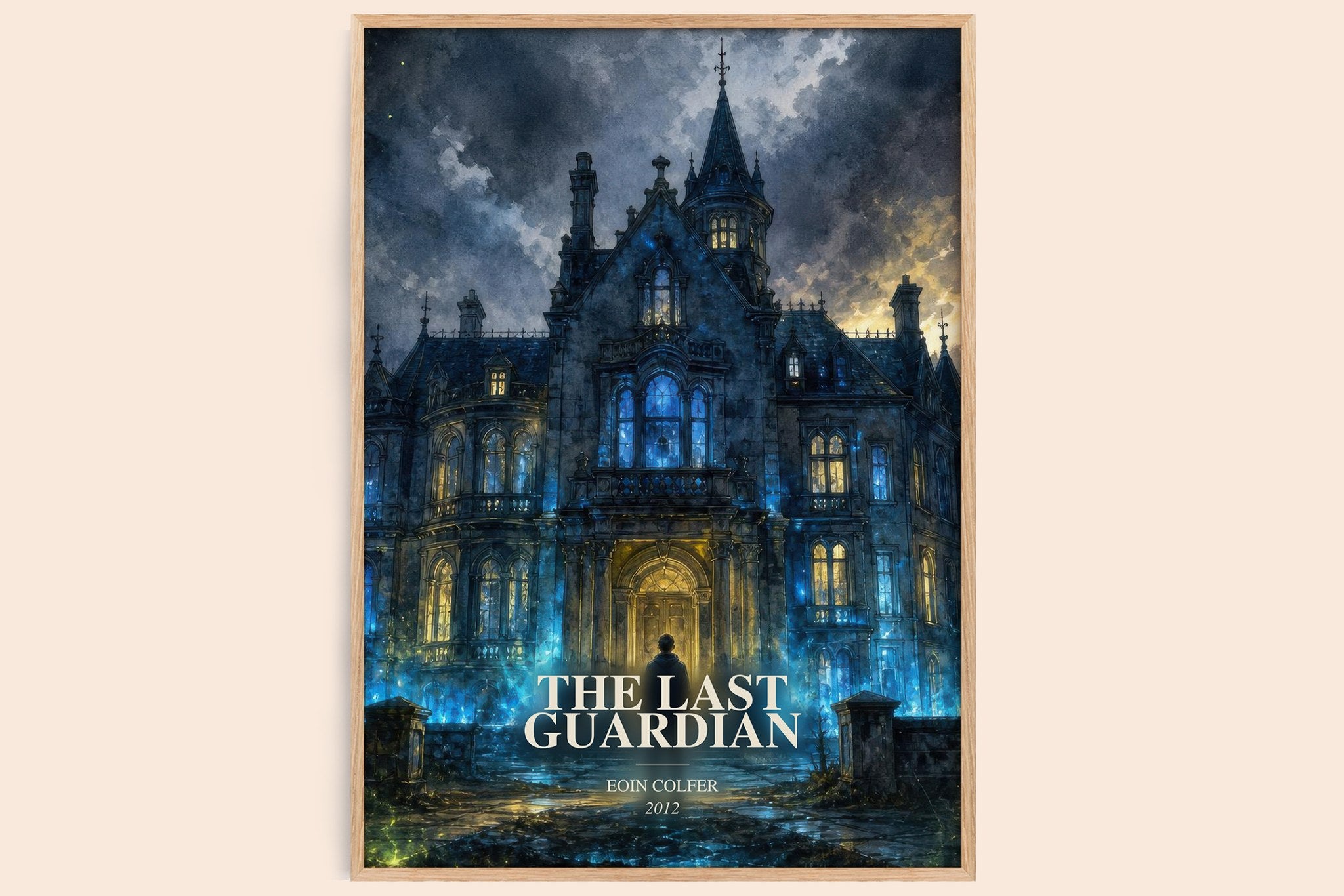 The Last Guardian Book Watercolour Illustration by Eoin Colfer