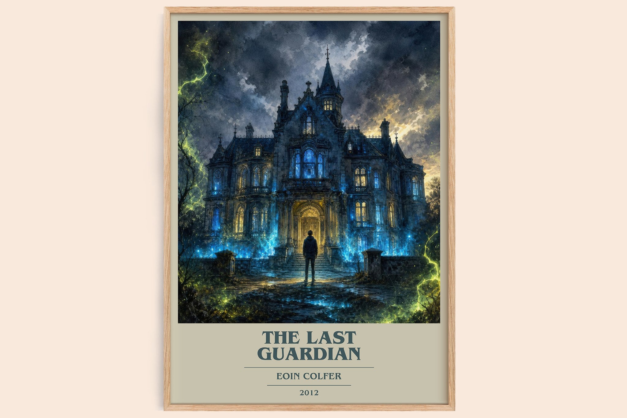The Last Guardian Book Cover Poster by Eoin Colfer