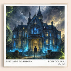 The Last Guardian literary book poster by Eoin Colfer – framed literary art print