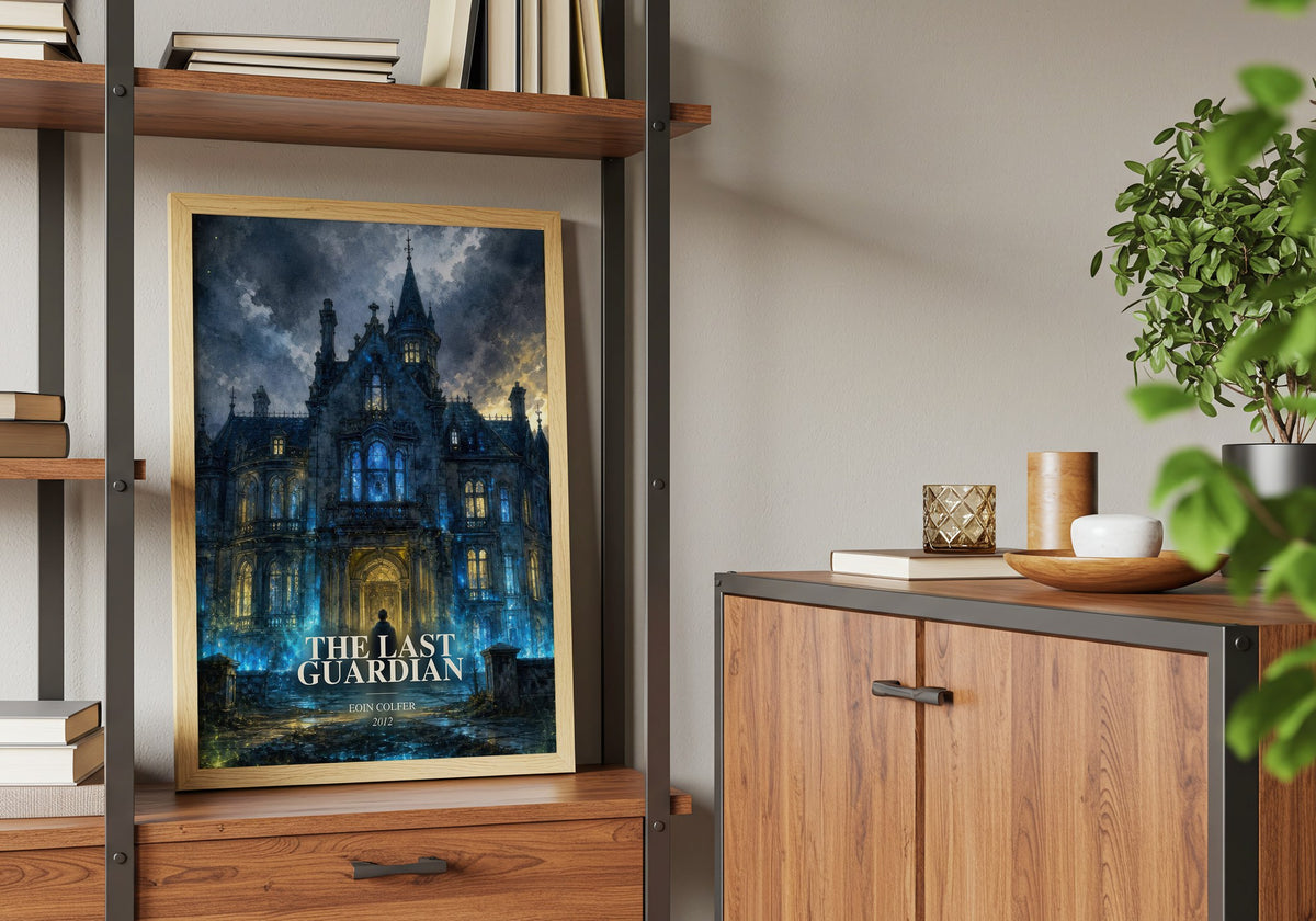 The Last Guardian book watercolour illustration paper finish options – matte satin gloss