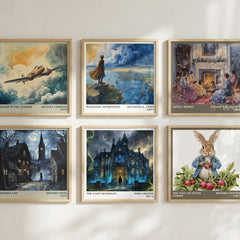 The Last Guardian literary art print colour and style options – Eoin Colfer book art
