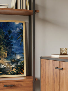 Where the Wild Things Are book watercolour illustration paper finish options – matte satin gloss