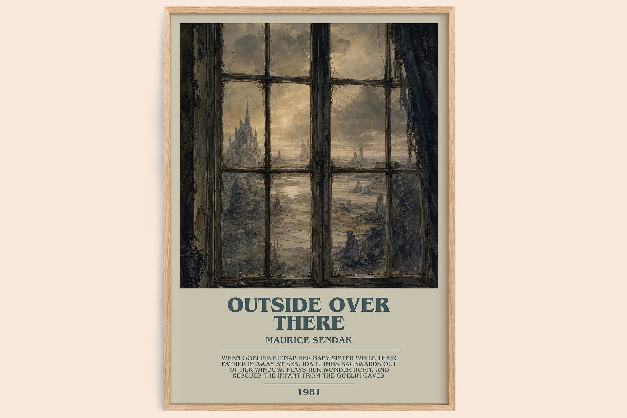 Outside Over There Bookish Wall Art by Maurice Sendak