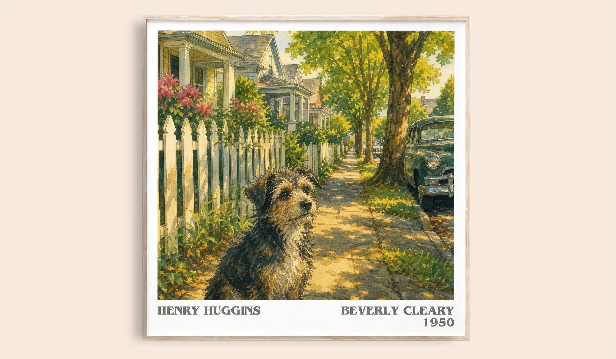 Henry Huggins Literary Art Print by Beverly Cleary