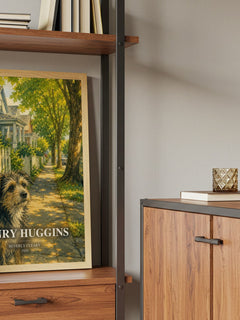 Henry Huggins book watercolour illustration paper finish options – matte satin gloss