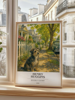 Henry Huggins book cover poster colour and style options – Beverly Cleary book art