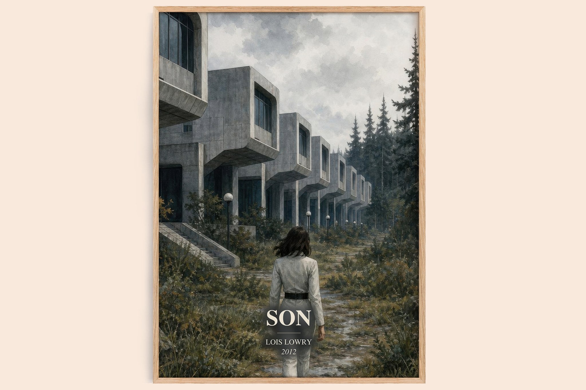 Son Book Watercolour Illustration by Lois Lowry