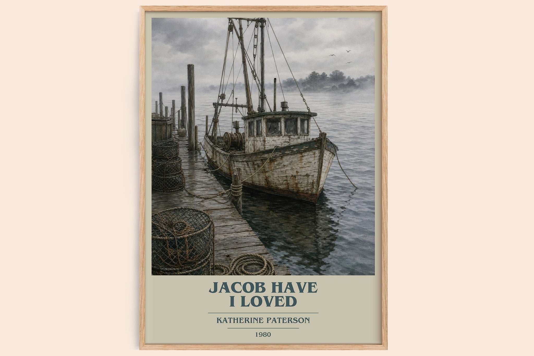 Jacob Have I Loved Book Cover Poster by Katherine Paterson