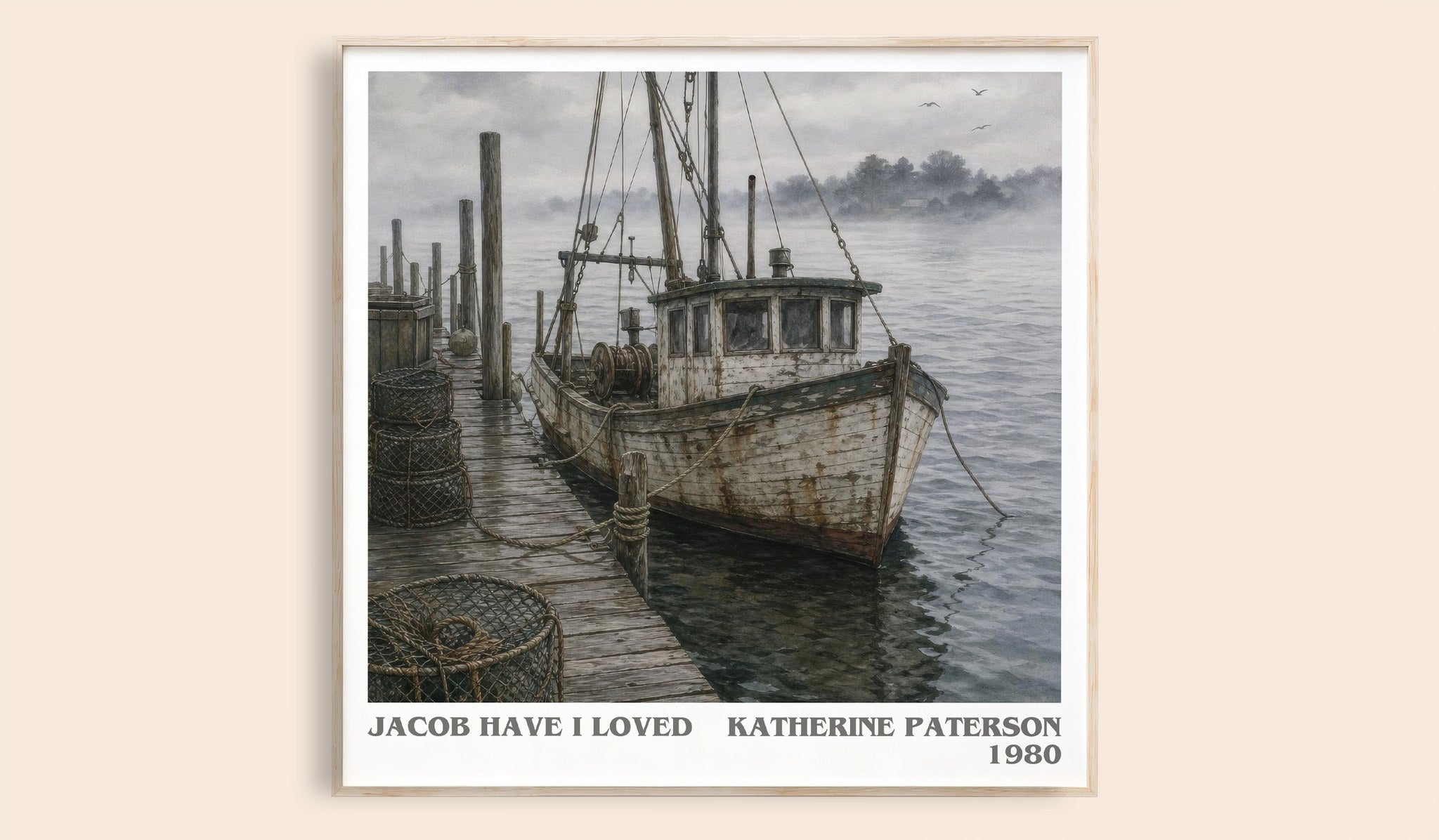 Jacob Have I Loved Literary Art Print by Katherine Paterson
