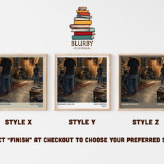 Rodrick Rules literary print in frame leaning in hallway – childrens wall art