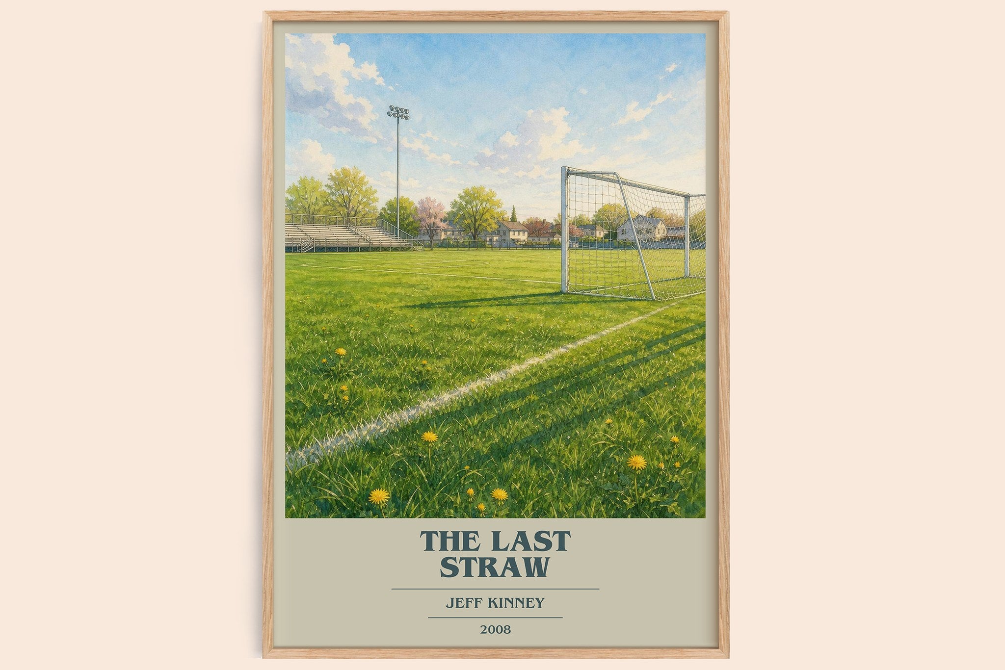 The Last Straw Book Cover Poster by Jeff Kinney