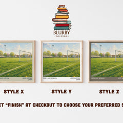 The Last Straw literary print in frame leaning in hallway – childrens wall art
