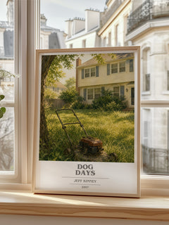 Dog Days book cover poster colour and style options – Jeff Kinney book art