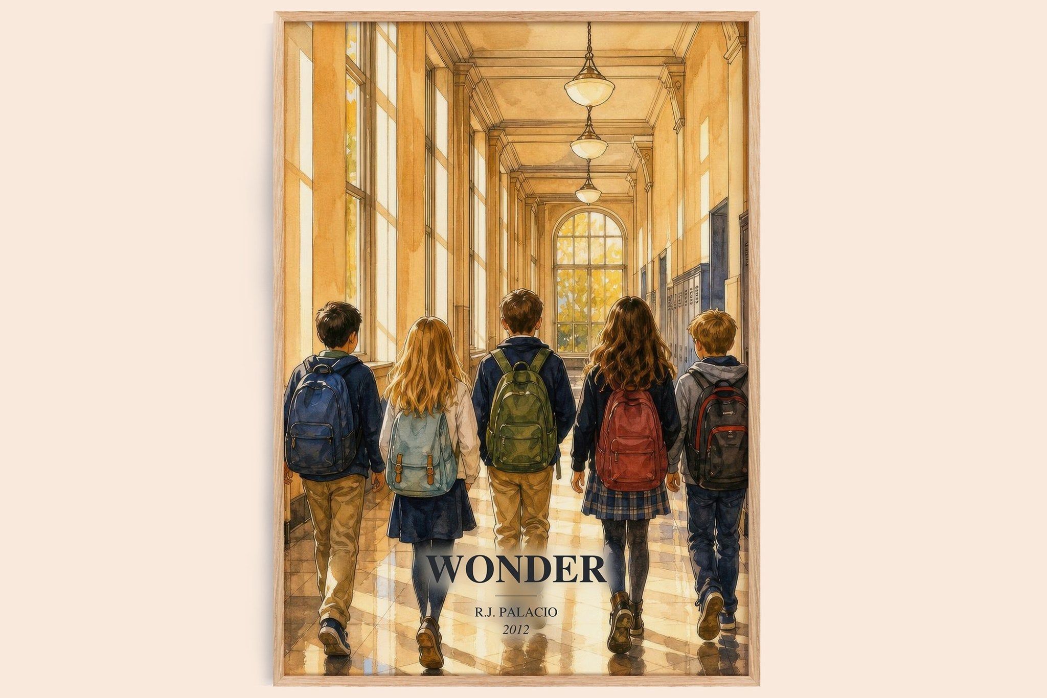 Wonder Book Watercolour Illustration by R.J. Palacio