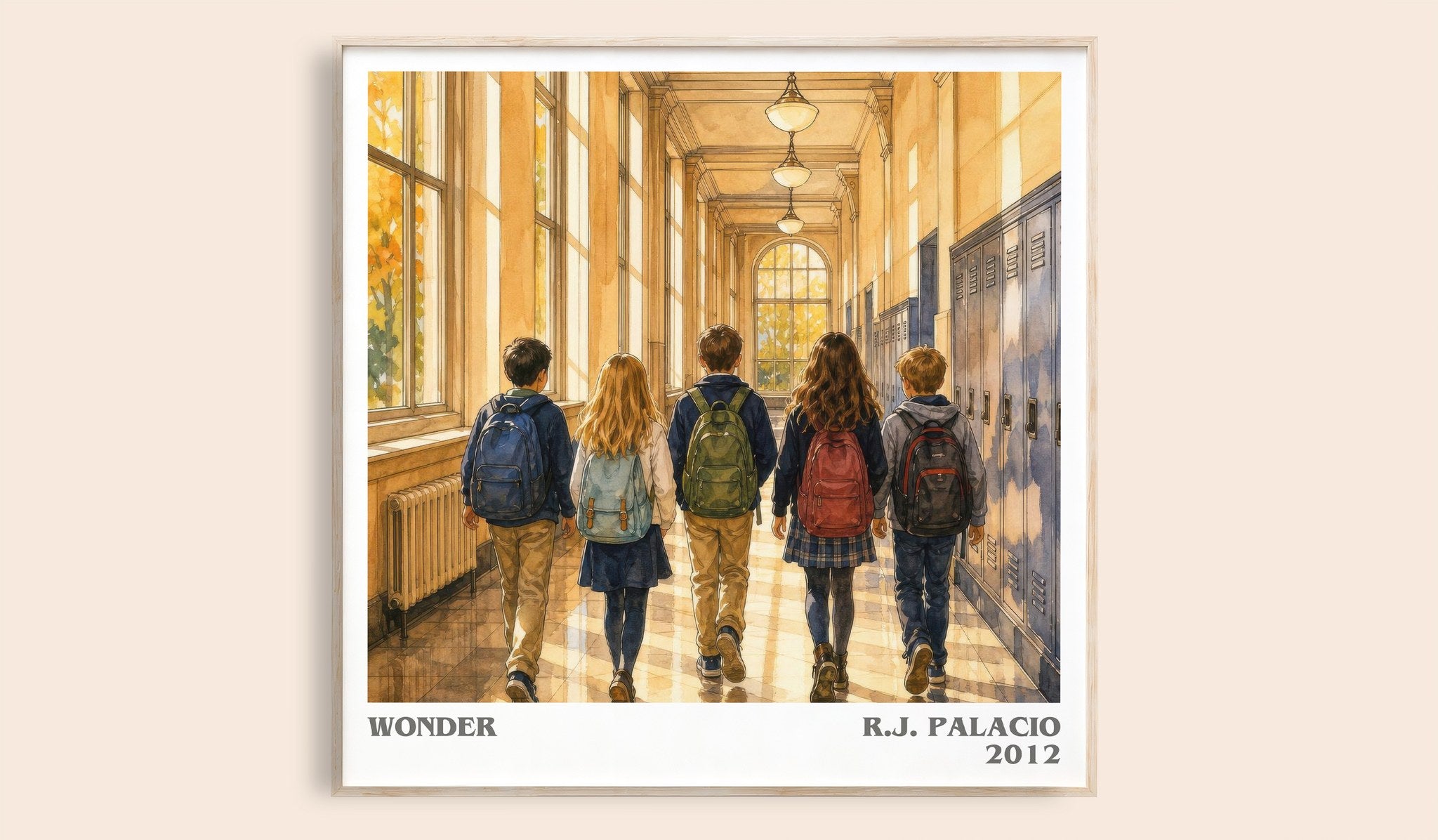Wonder Literary Art Print by R.J. Palacio