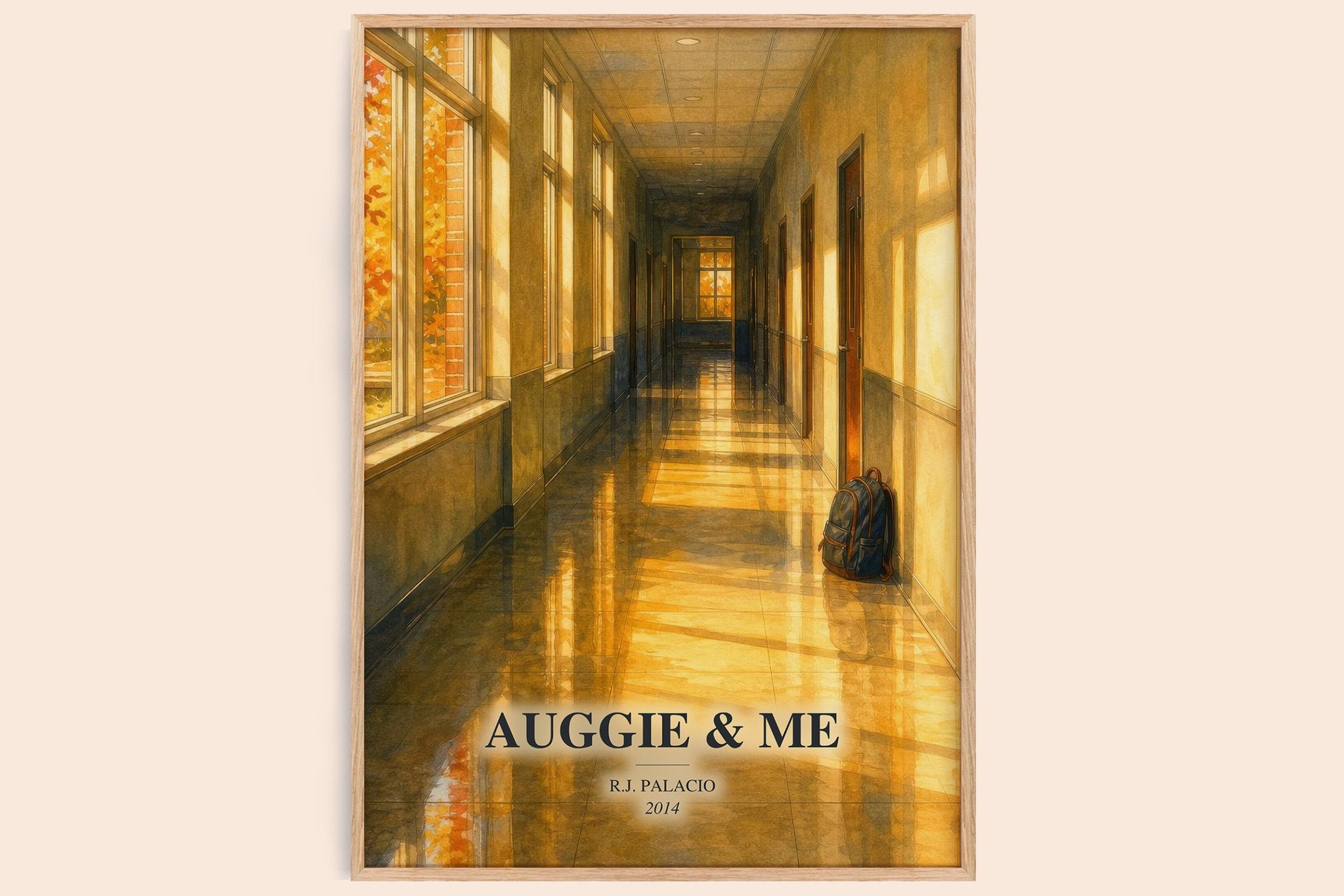 Auggie & Me Book Watercolour Illustration by R.J. Palacio