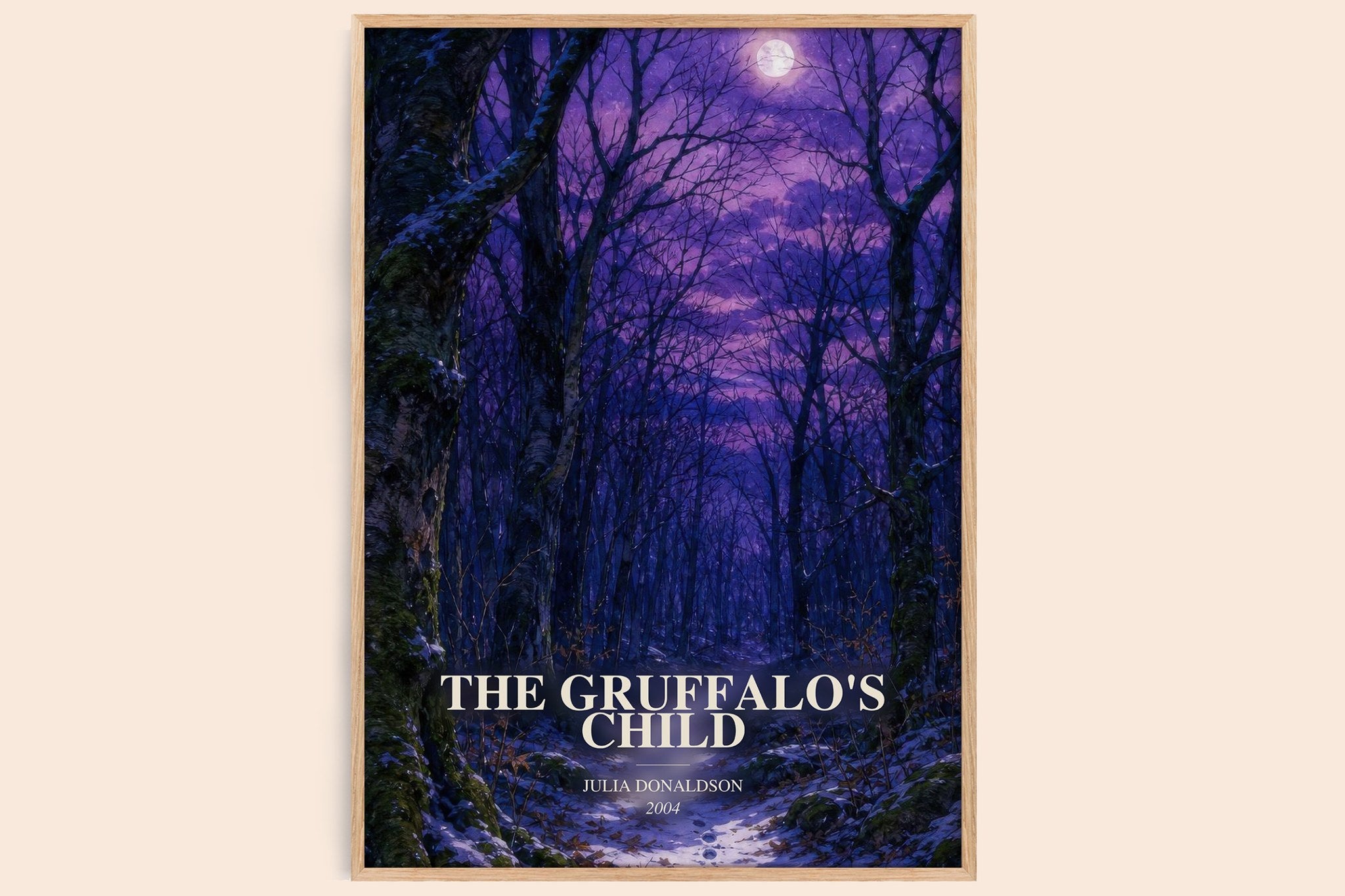 The Gruffalo's Child Book Watercolour Illustration by Julia Donaldson