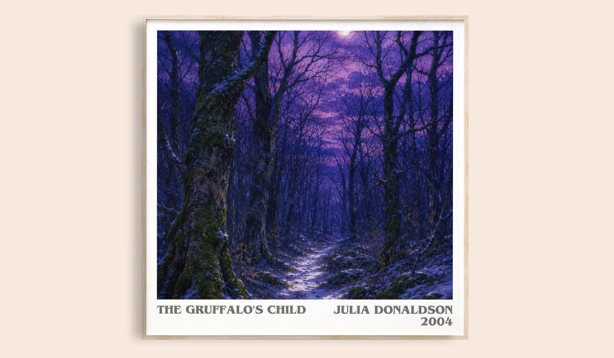 The Gruffalo's Child Literary Art Print by Julia Donaldson