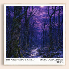 The Gruffalo's Child literary book poster by Julia Donaldson – framed literary art print
