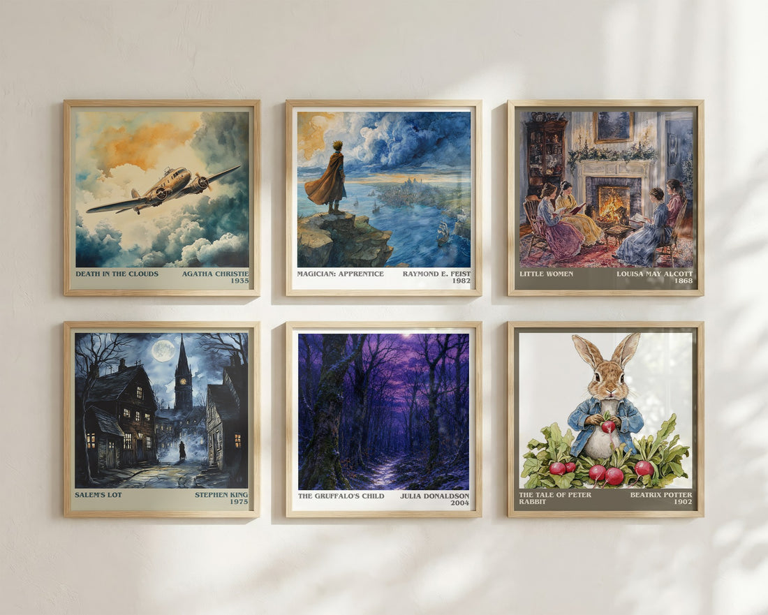 The Gruffalo's Child literary art print colour and style options – Julia Donaldson book art