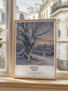 Stick Man book cover poster colour and style options – Julia Donaldson book art
