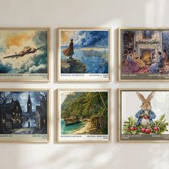 Kensuke's Kingdom literary art print colour and style options – Michael Morpurgo book art