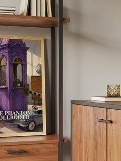 The Phantom Tollbooth book watercolour illustration paper finish options – matte satin gloss