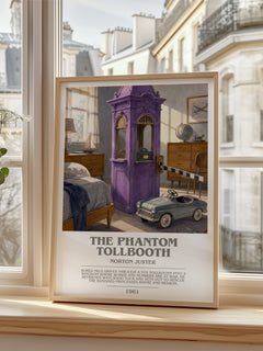 The Phantom Tollbooth bookish poster colour and style options – Norton Juster book art
