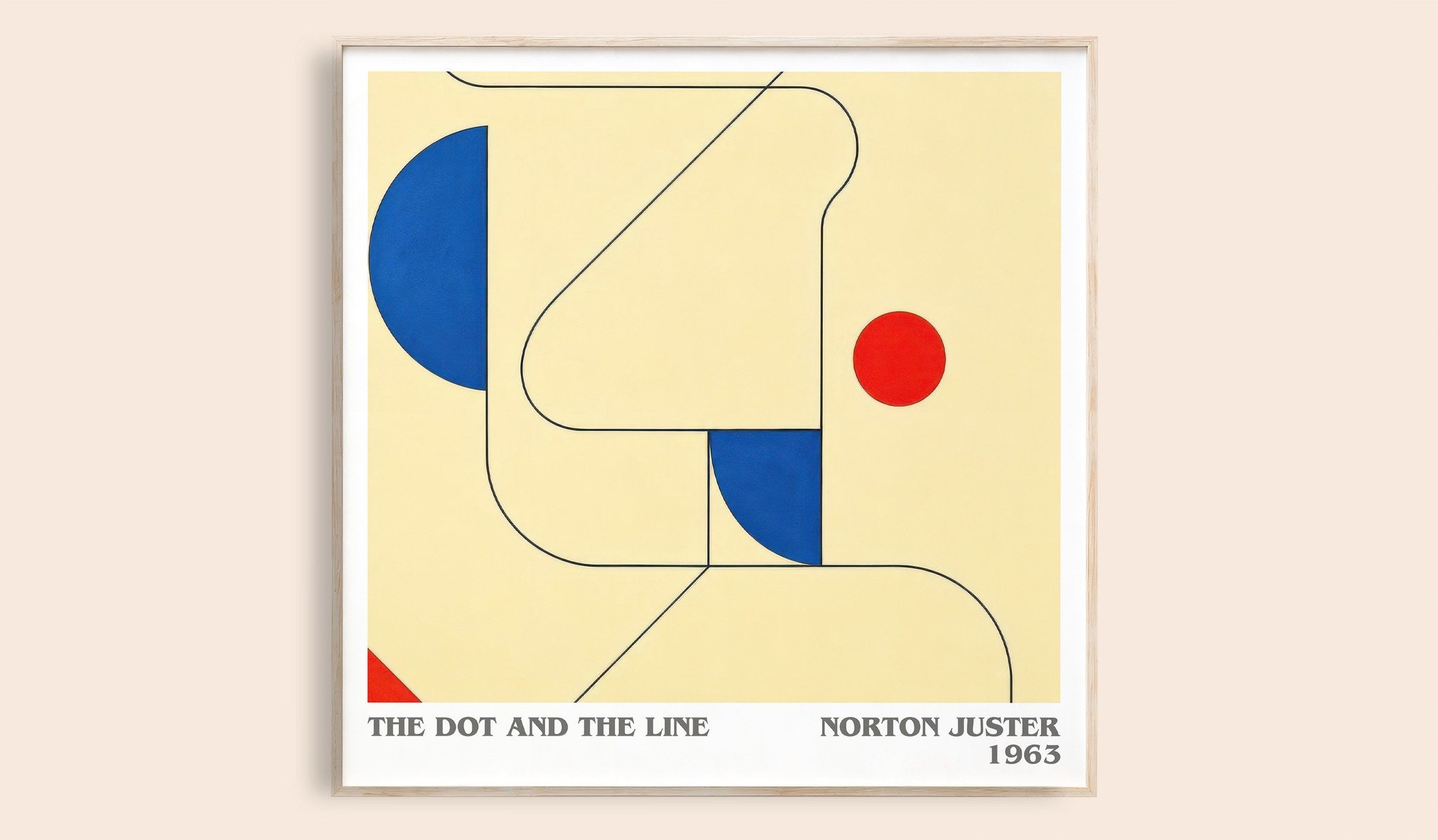 The Dot and the Line Literary Art Print by Norton Juster