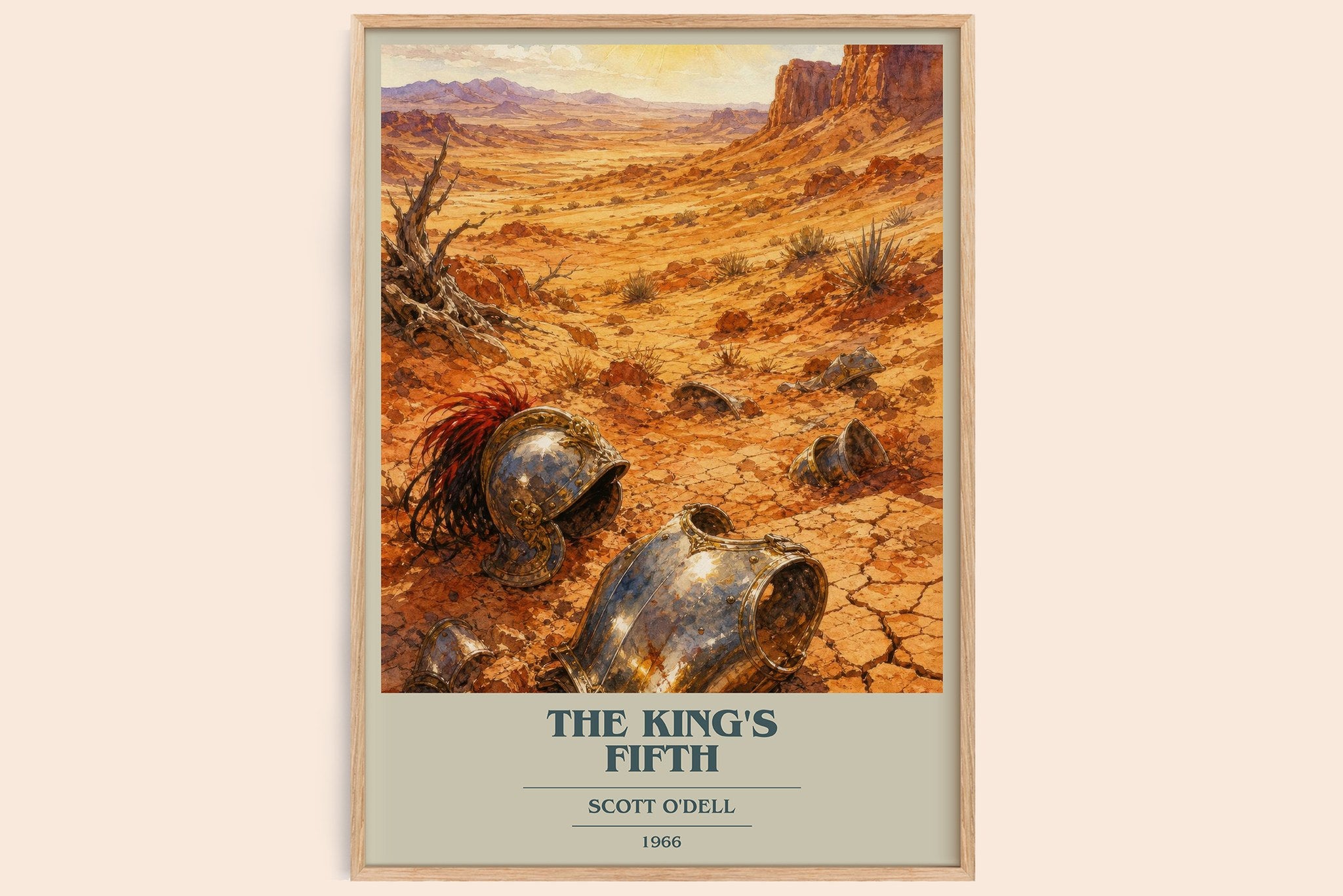 The King's Fifth Book Cover Poster by Scott O'Dell
