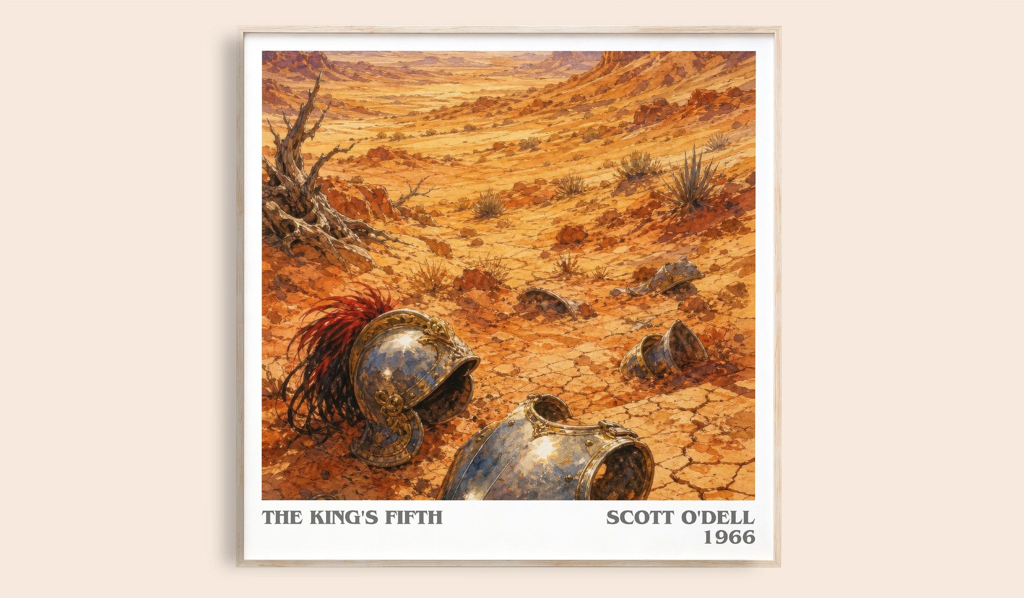 The King's Fifth Literary Art Print by Scott O'Dell