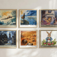 The King's Fifth literary art print colour and style options – Scott O'Dell book art