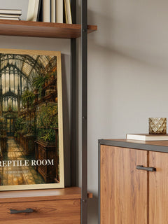 The Reptile Room book watercolour illustration paper finish options – matte satin gloss