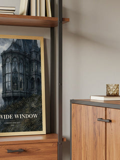 The Wide Window book watercolour illustration paper finish options – matte satin gloss