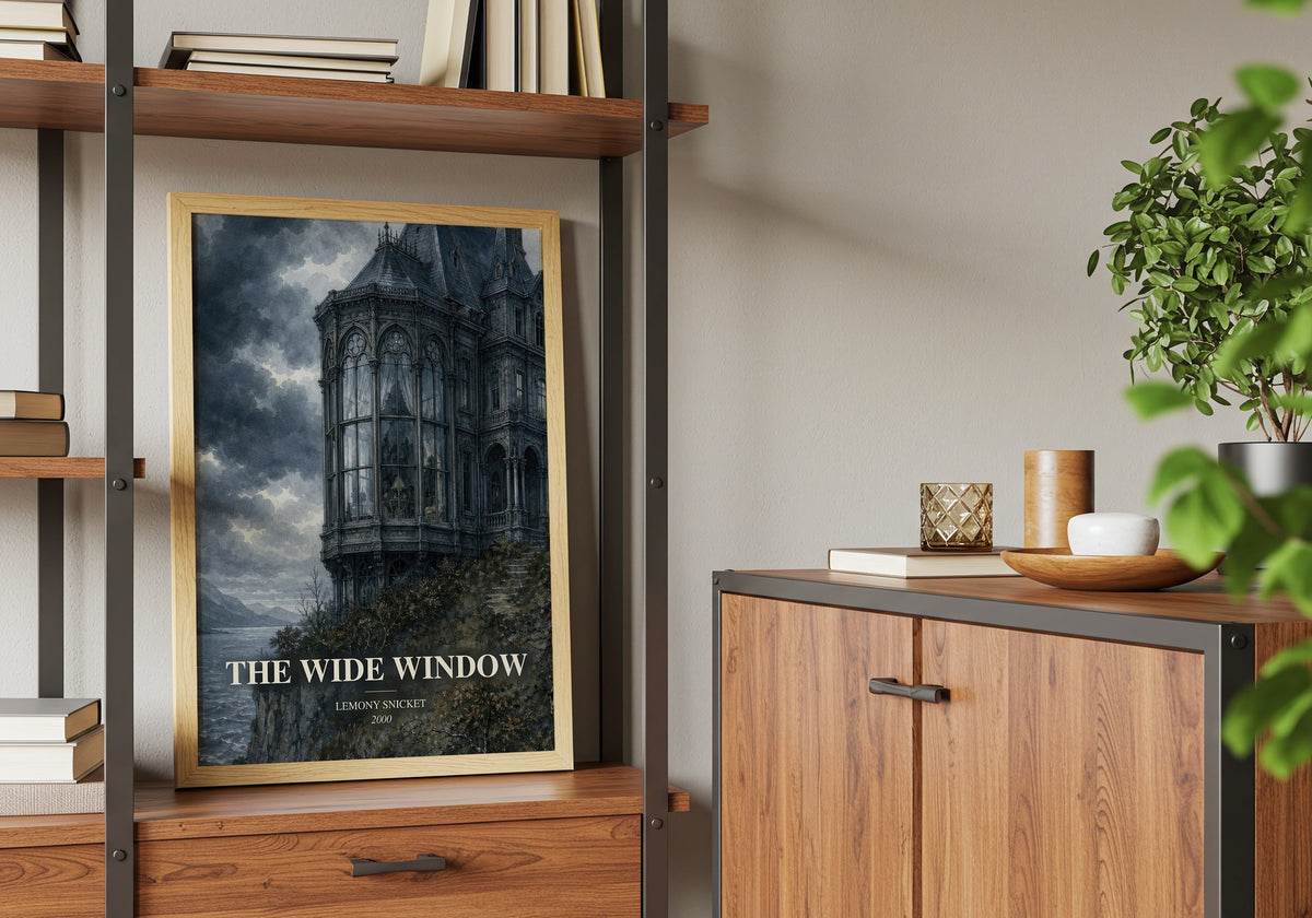 The Wide Window book watercolour illustration paper finish options – matte satin gloss