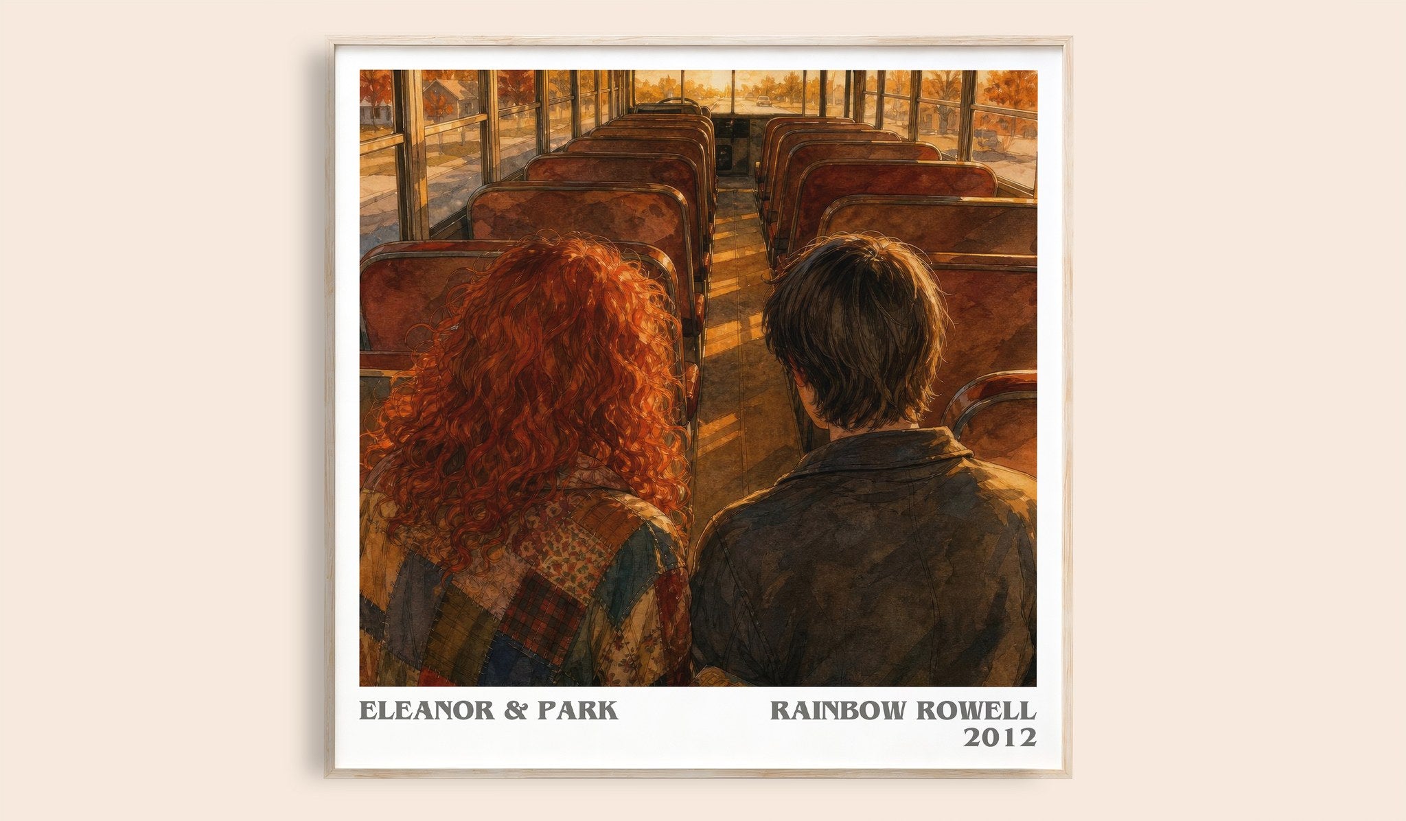 Eleanor & Park Literary Art Print by Rainbow Rowell