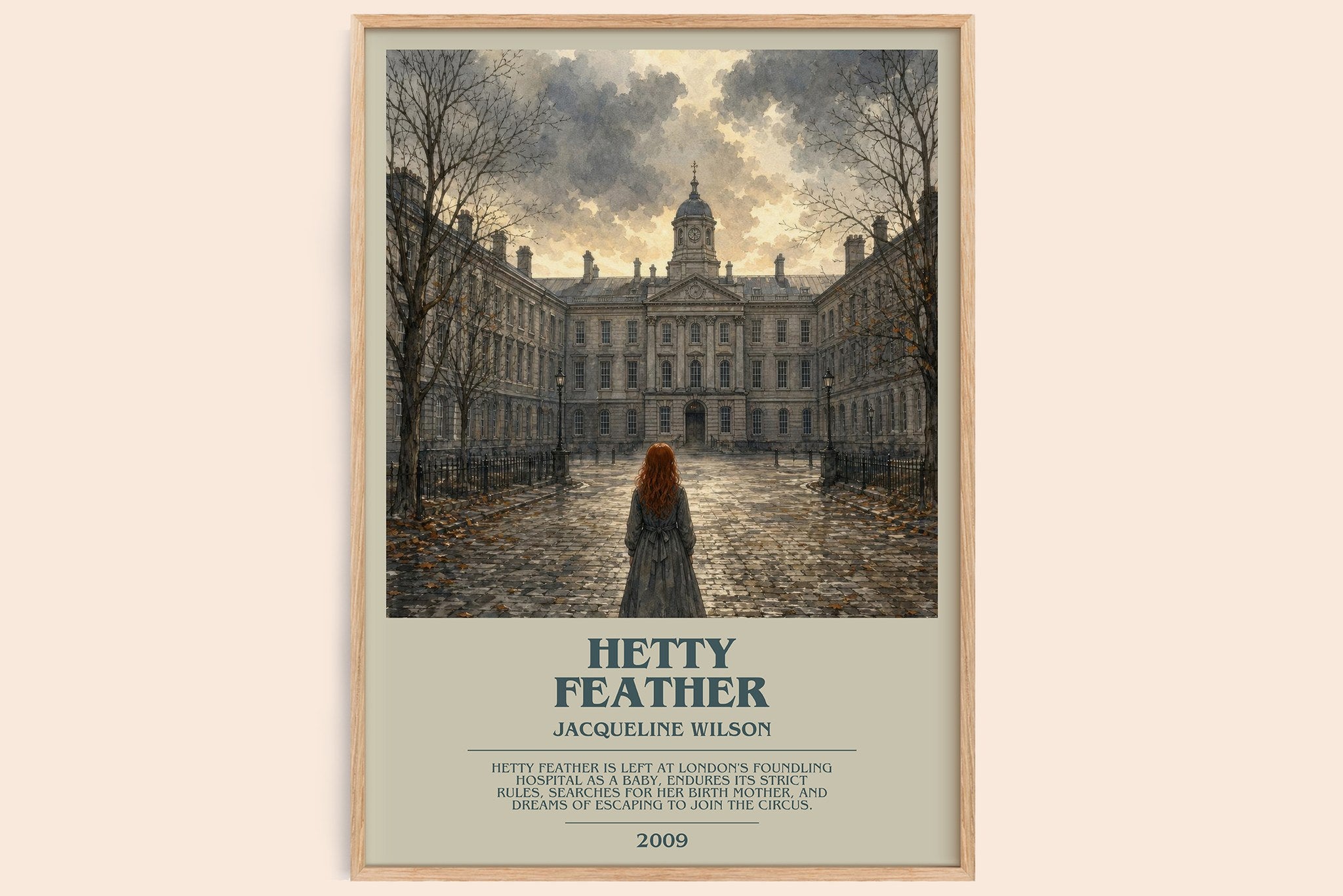 Hetty Feather Bookish Wall Art by Jacqueline Wilson