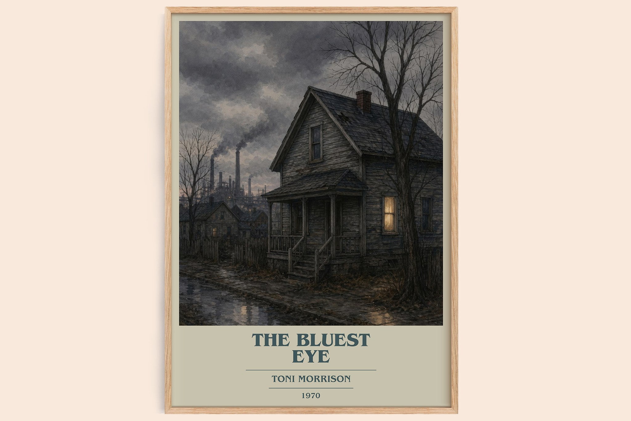 The Bluest Eye Book Cover Poster by Toni Morrison