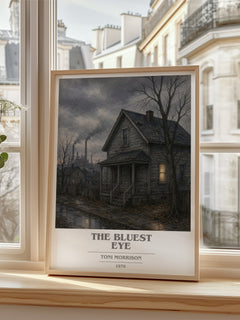 The Bluest Eye book cover poster colour and style options – Toni Morrison book art