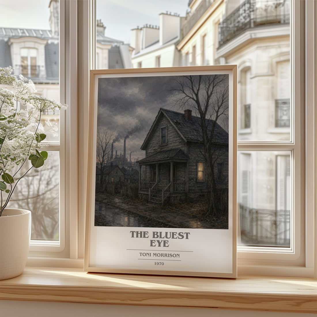 The Bluest Eye book cover poster colour and style options – Toni Morrison book art