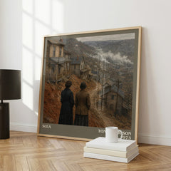 Sula literary print framed by window – literary home decor